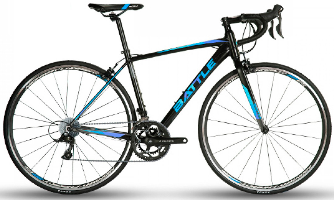 Фотография Велосипед Battle Wind 2.0 28" (2021) 2021 Черно-синий